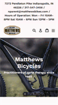 Mobile Screenshot of matthewsbikes.com